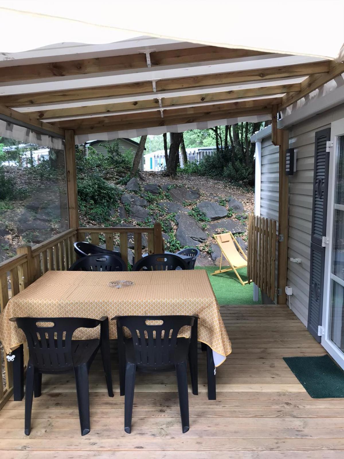 Mobil Home Tout Confort 3 Chambres Camping Les Pierres Couchees Сен-Бревен-ле-Пен Екстер'єр фото
