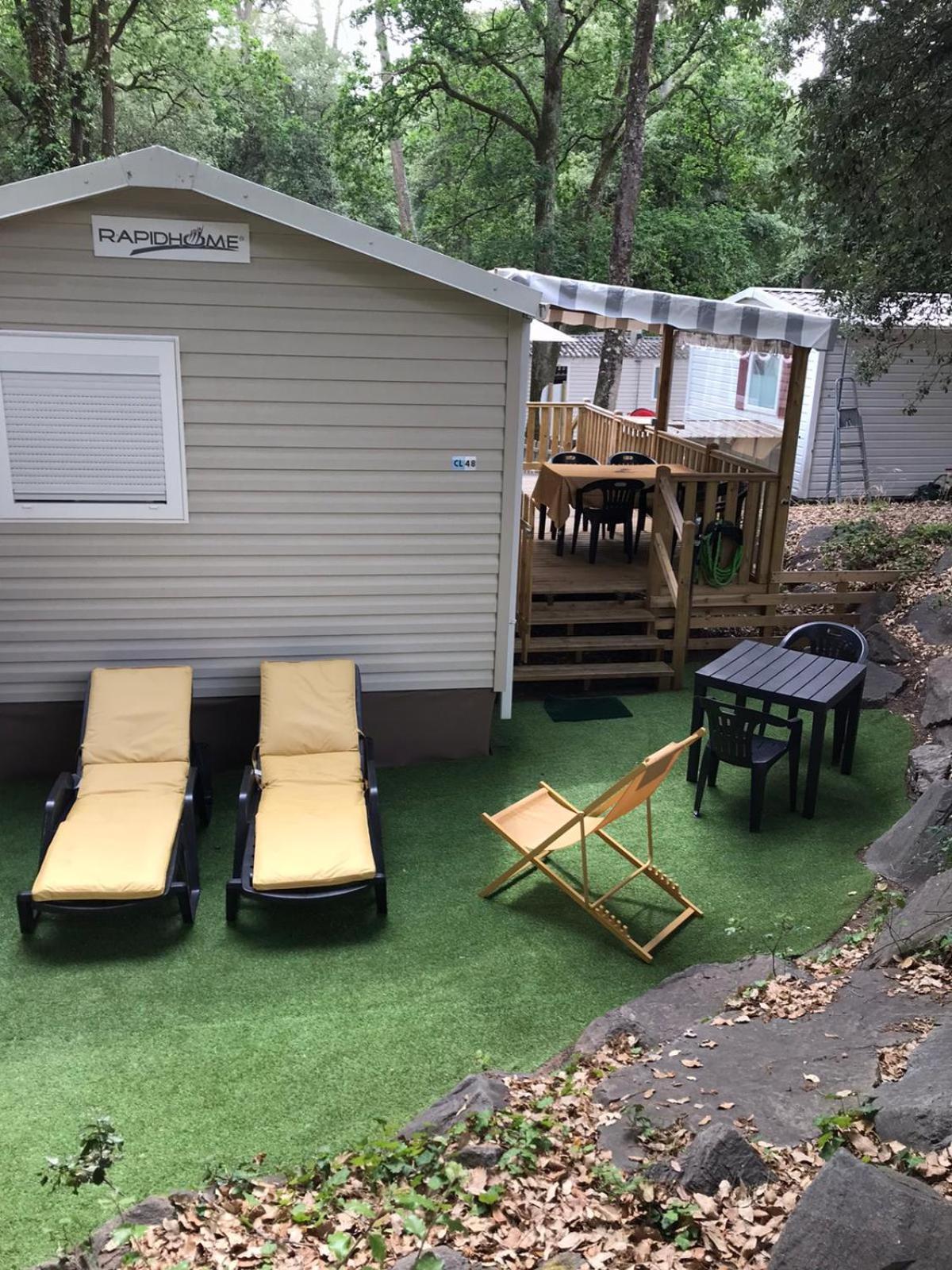 Mobil Home Tout Confort 3 Chambres Camping Les Pierres Couchees Сен-Бревен-ле-Пен Екстер'єр фото