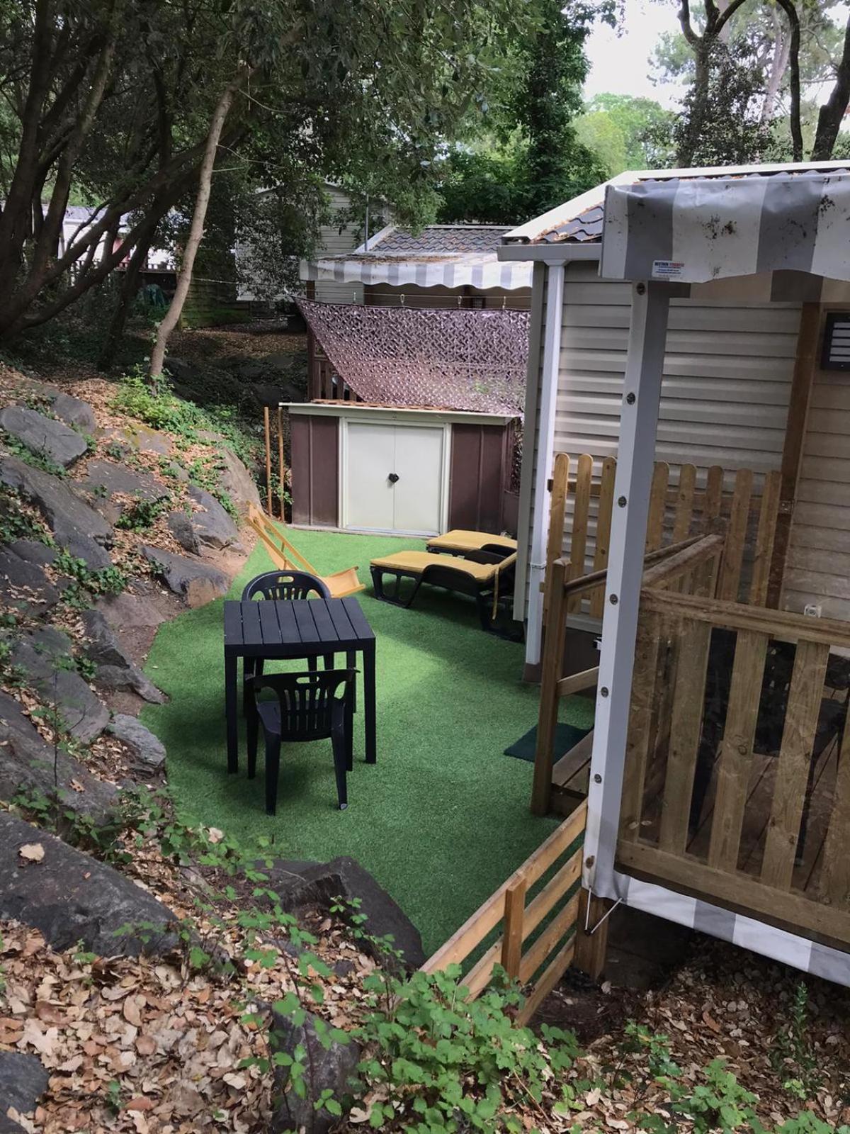 Mobil Home Tout Confort 3 Chambres Camping Les Pierres Couchees Сен-Бревен-ле-Пен Екстер'єр фото