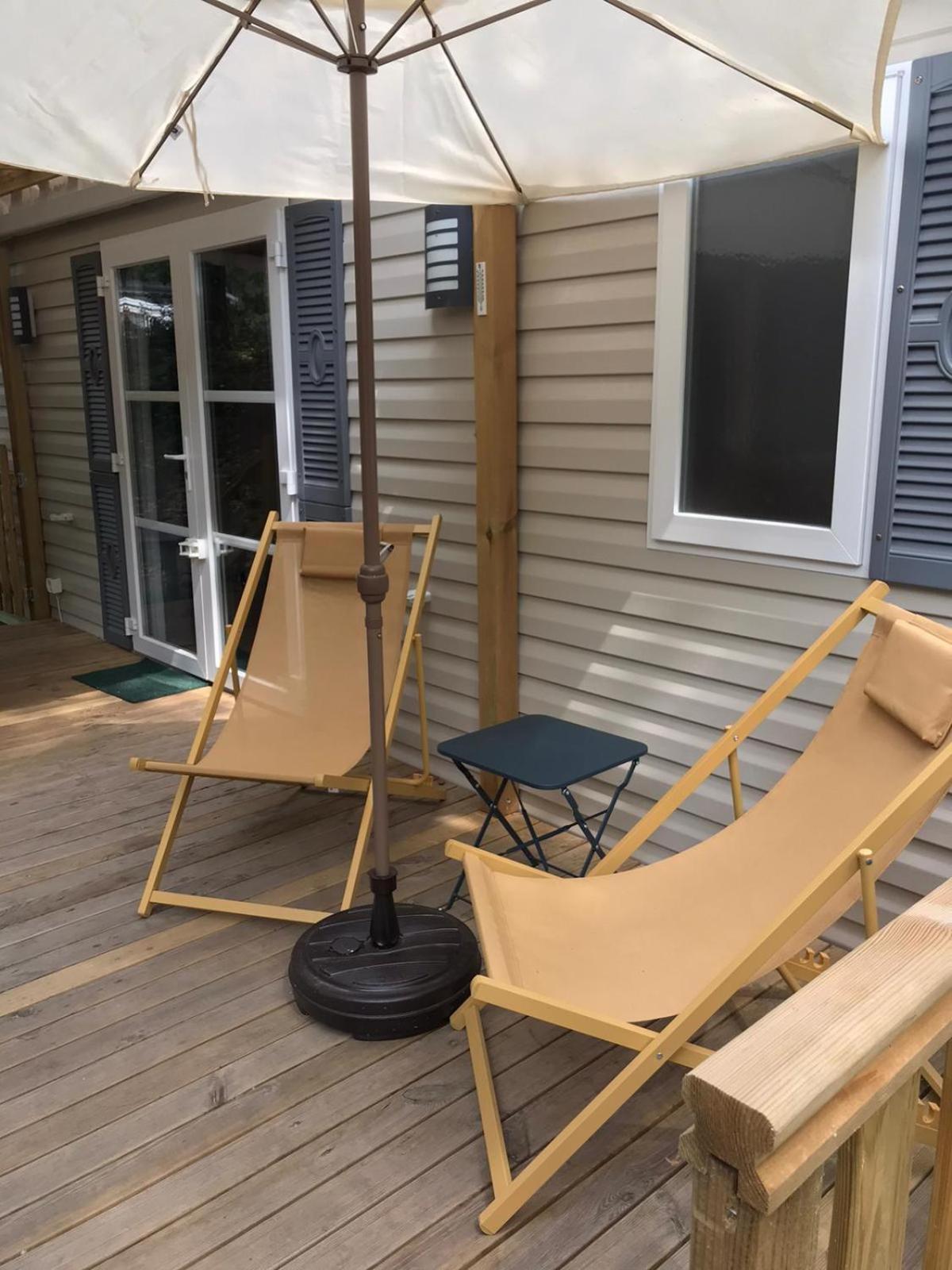 Mobil Home Tout Confort 3 Chambres Camping Les Pierres Couchees Сен-Бревен-ле-Пен Екстер'єр фото